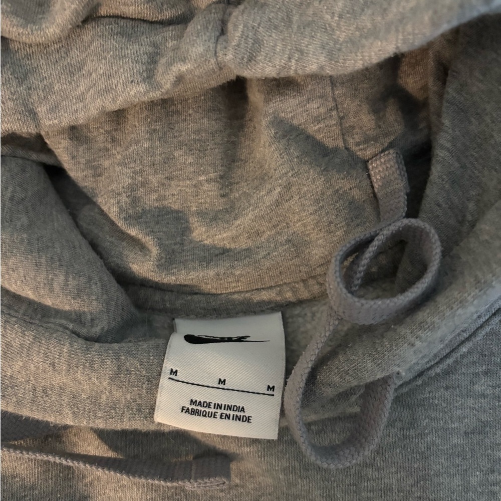 Nike Essential Gray Pullover Hoodie - Picture 3 of 5